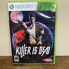 Killer Is Dead (Microsoft Xbox 360, 2013) Manual Included *Tested*