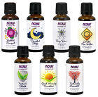 NOW Foods Essential Oil Blends - Support for Health, Beauty, Mood, 1 fl. oz. ea.