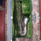 Antique Estate Frank Holton & Co. Silver Saxophone ELKHORN WISCONSIN.