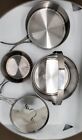 5 Pc Set PEAK 1 By Colman  Stainless Camping Cookware / Pans