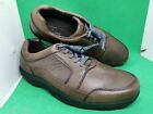 Rockport Adidas Adiprene Brown Leather Comfort Shoes Men's Size 11 Extra Wide