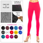 Women's Buttery Ultra Soft Premium Solid Color Leggings - One Size and Plus Size