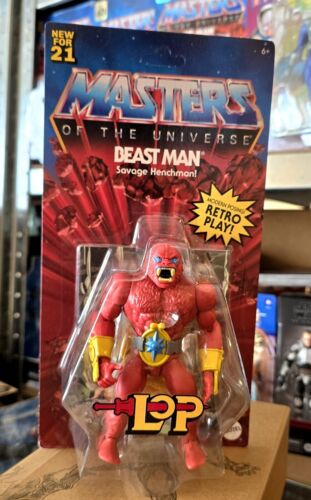 MOTU Masters Of The Universe Origins LOP Beast Man Figure Retro-Play 2021