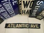NY NYC SUBWAY ROLL SIGN ATLANTIC AVENUE BARCLAYS CENTER SPORTS DOWNTOWN BROOKLYN