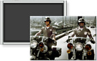 CHIPS 70s 80s Drama TV Show Ponch Jon Motorcycle Cops Fridge Magnet 2 x 3
