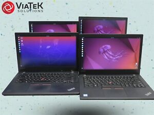 New ListingLot of 4 Lenovo ThinkPad T470 Intel i5-6300U @ 2.40GHz 16GB w/ AC
