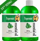Peppermint Lavender Orange Tea Tree Essential Oil - Therapeutic - 16oz - 2 PACK