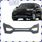 Without Park Sensor Hole Front Bumper Cover Primed For 2020-2021 Ford Explorer (For: 2021 Ford Explorer)