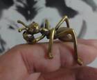 Vintage Style Solid Brass Copper Vivid Ant Animal Statue Sculpture