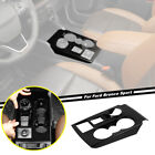 Car Gear Shift Panel Cover Trim For Ford Bronco Sport 21-2024 Accessories Black (For: 2021 Ford Bronco Sport Badlands 2.0L)