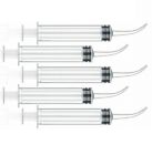 12cc Oral Dental Syringes Monoject Style Disposable Plastic Curved Tip (5 Pack)