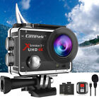 Campark 4K 20MP Action Camera EIS WiFi Sports Camera Remote Control Waterproof