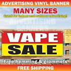 VAPE SALE Advertising Banner Vinyl Mesh Sign Smoke Shop oil tobacco cigarettes