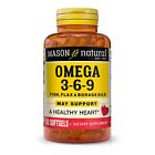 Mason Natural Omega 3-6-9 1200 mg Fish, Flax & Borage Oils - 60 Softgels