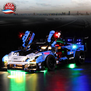 LocoLee LED Light Kit for Lego 42123 Mclaren Senna Gtr Car Model RC Lighting Set