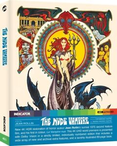 The Nude Vampire [New 4K UHD Blu-ray] Ltd Ed, Mono Sound, Subtitled, Widescree