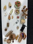 Miniature Doll House Decor Kitchen Lot Of 25 Piece 1.5”in Under
