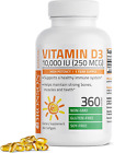 Bronson Vitamin D3 10000 IU (250mcg) - 360 Softgels