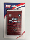 2021 Topps Chrome Platinum Anniversary Edition 4-Card  Pack Sealed