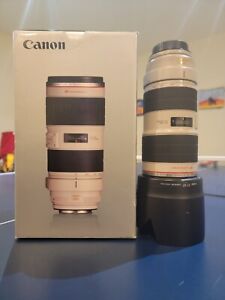 Canon 70-200mm f2.8 L Series II IS USM Lens with accessories NICE GLASS !