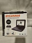 Sylvania 7” Portable DVD Player With AC/DC Adapter Car Cord SDVD7002B NEW