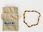 New in Pouch Baltic Wonder Authentic Baltic  Amber Necklace Knotted Handmade