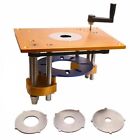 Router Lift Table Insert Plate Engraving Machine Electric Wood Milling Benches