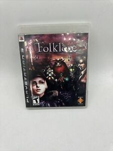 Folklore (PS3, 2007) NM Disc Complete CIB Manual TESTED