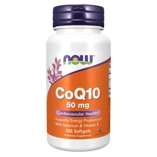 NOW FOODS CoQ10 50 mg - 100 Softgels