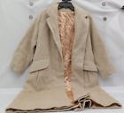 Vintage Forstmann Tie Front Wool Trench Coat 42