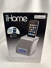 iHome iP21 iPhone/iPod Dock Alarm Clock 10 V Speaker VERY RARE NEW IN BOX