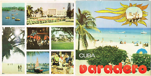 Cuba Varadero Travel Brochure 1970's Vintage Booklet Photos Beach Historic