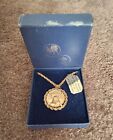 AMERICAN BICENTENNIAL 1776-1976 COIN PENDANT NECKLACE HERITAGE COLLECTION USA
