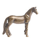 Antique bronze horse statue tabletop solid bronze zodiac horse ornament