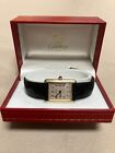 Cartier Tank 18kt Gold Vermeil Arabic Breguet Numeral Watch with Box & Papers