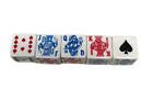 Poker Dice - 5 count Set Game Five Die Piece Ace,King,Queen,Jack,Ten A K Q J 10