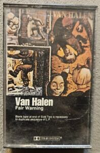 New ListingVan Halen Fair Warning Audio Cassette Tape vintage 1981 Estate Item As Is Cond