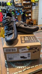 Sidi Alba 2 road cycling shoes, black , 43.5 (9.2 US)- new, old stock in the box