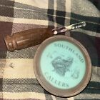 RARE— VINTAGE “” Southland. “ glass turkey call with slight repair as pictured
