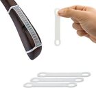 Clear Clothes Hanger Grips. 200 Pack of Non-Marking Silicone Non Slip Rubber ...