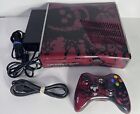 Microsoft Xbox 360 Gears of War 3 Limited Edition 320GB Console - Tested & Works