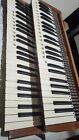 VINTAGE KIMBALL Electric Organ 1510   upper and lower manual keys