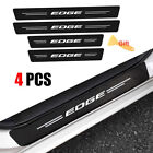 4pcs For Ford Edge Accessories Car Door Sill Step Plate Scuff Cover Protector J5 (For: 2019 Ford Edge SEL 2.0L)