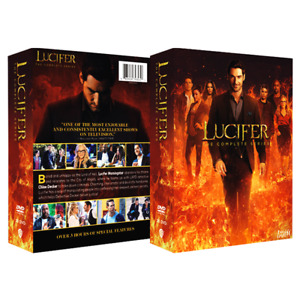 Lucifer: the Complete Series Season 1-6 DVD 20-Disc Box Set Brand New & Sealed