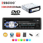 1DIN Car Stereo DVD Radio Bluetooth Handsfree SD/USB/AUX/FM MP3 Player In-dash