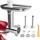 Kenome Metal Food Grinder Attachment Stand Mixer Attachment For KitchenAid Mixer