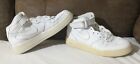 2012 Nike Air Force 1 Mid 314195-113 White Sneakers Size 7Y No Laces Or Insoles