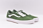 Men's Vans Gilbert Crockett Suede Popcush Skate Shoes Green & White, Size 11