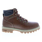Lugz Range MRANGGV-7747 Mens Brown Synthetic Lace Up Casual Dress Boots 12