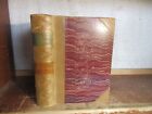 Old NICHOLAS NICKLEBY Leather Book 1890's CHARLES DICKENS ANTIQUE FINE BINDING +